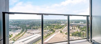 New High Rise Condo w Patio and Awesome Amenities