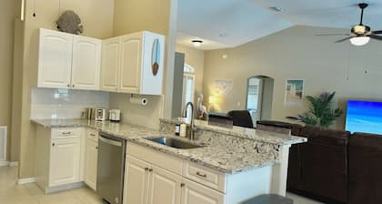 Pool Retreat & Minutes to the Beach!