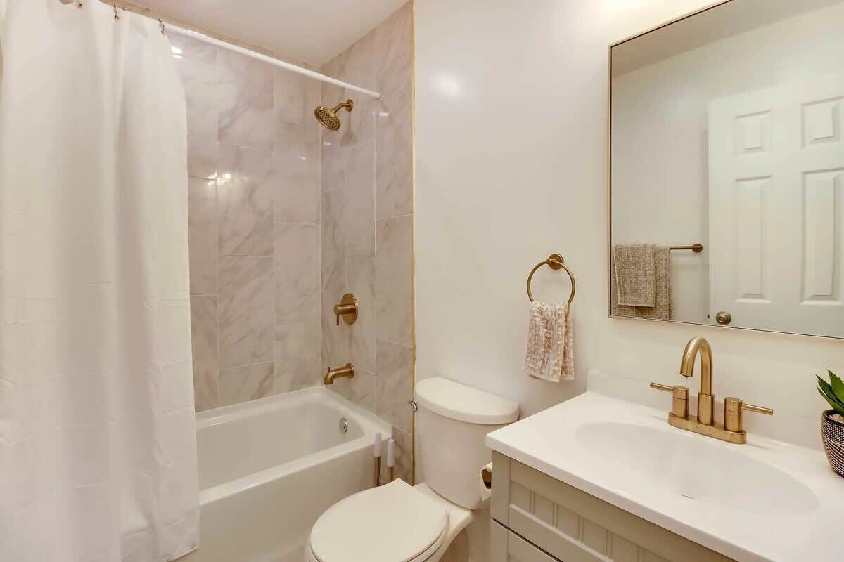 Shower, hair dryer