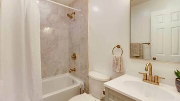 Shower, hair dryer