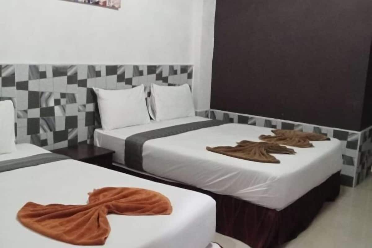 Desk, blackout drapes, WiFi (free), bed sheets