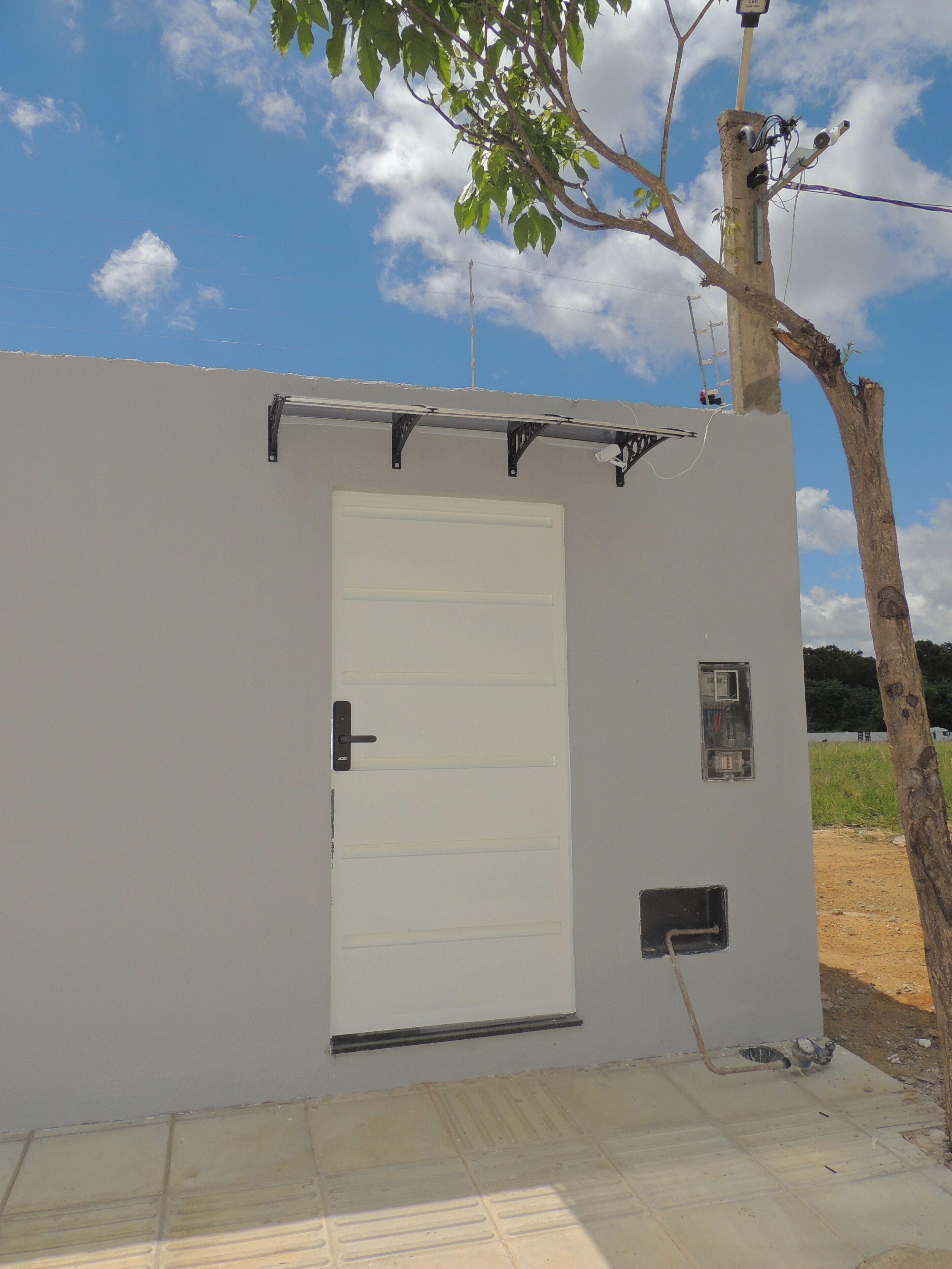 Fachada da propriedade