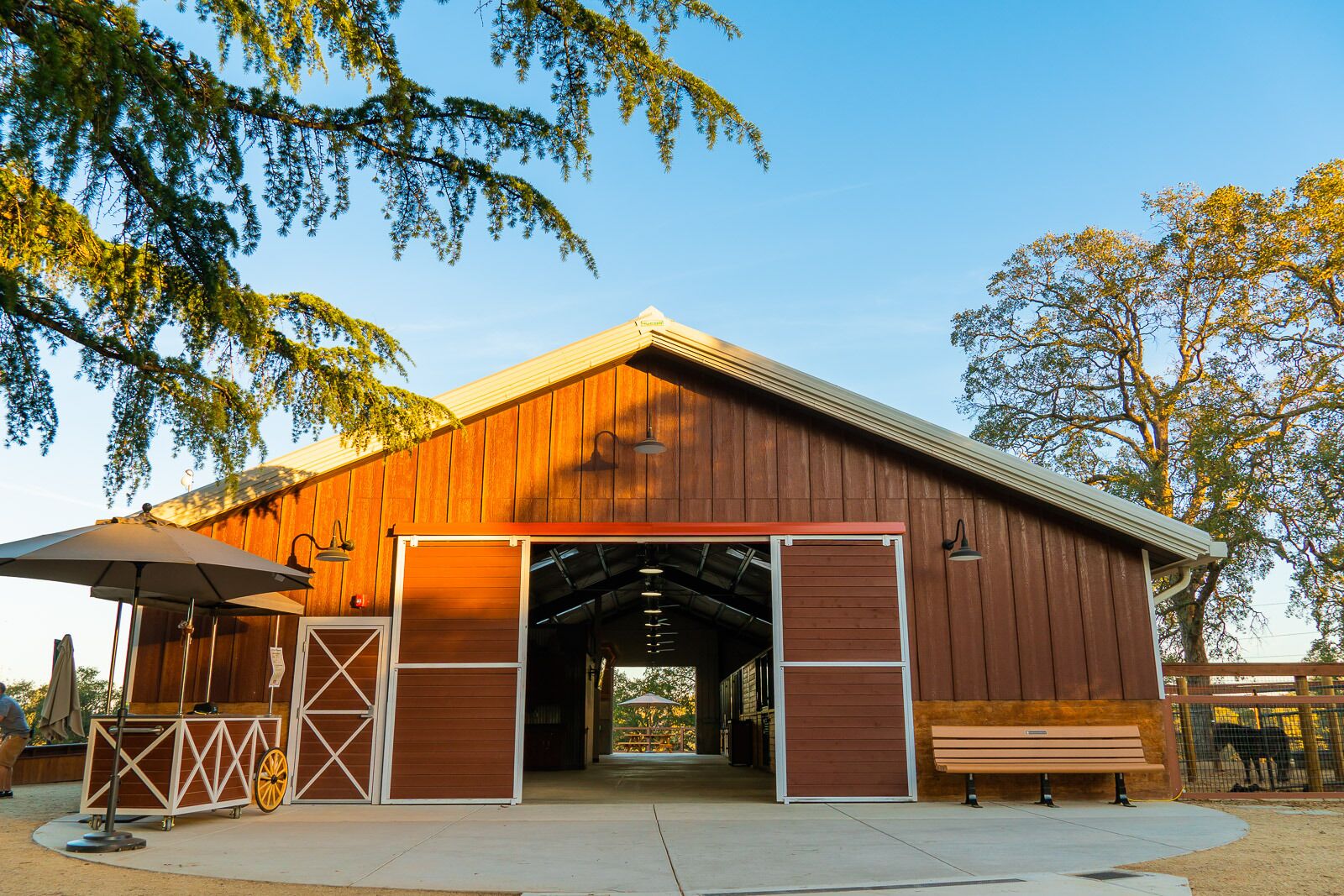 Step into rustic charm for memorable moments and open-air relaxation.