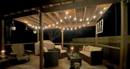 Fully fenced backyard! Thoughtfully stocked and tons of amenities