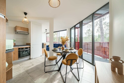 Escale Riviera – Balcon Privé et Parking