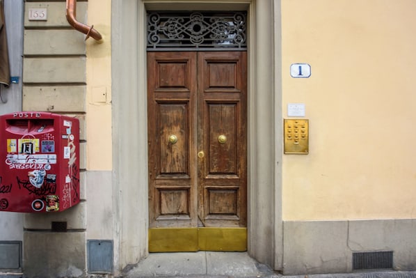 Fassade der Unterkunft