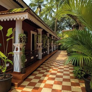 Enceinte de l’hébergement