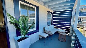 Familiesuite - 2 soveværelser - ikke-ryger - kæledyr tilladt | Terrasse/gårdhave