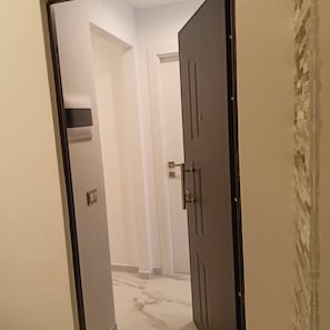 Deluxe Apartment, Balcony, City View | 1 bedroom, desk, laptop workspace, blackout drapes