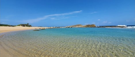 Sun loungers, beach towels