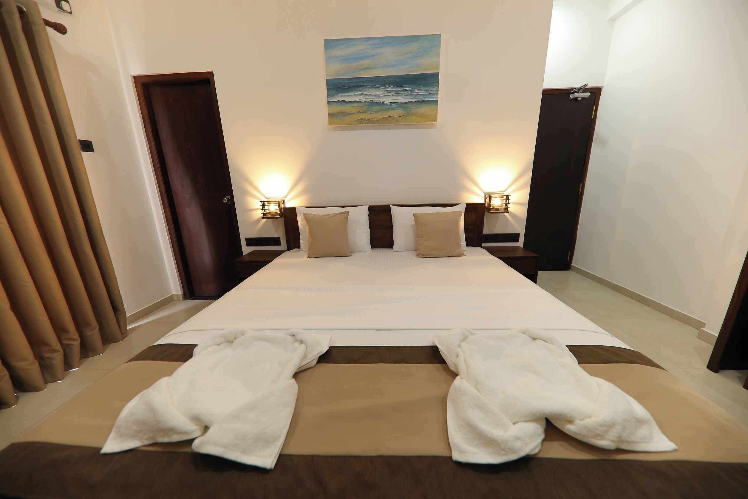 Kamar Triple Mewah, balkon | Meja kerja, ruang kerja ramah laptop, kedap suara, dan Wi-Fi gratis