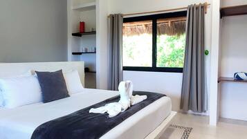 2 slaapkamers, een strijkplank/strijkijzer, gratis wifi, beddengoed