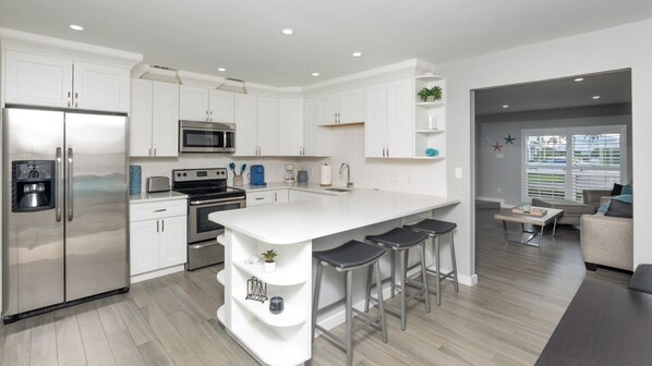 Private kitchen - 62 San Marco Villas - Beautiful Townhouse at San Marco Villas on Marco Island (Marco Island)