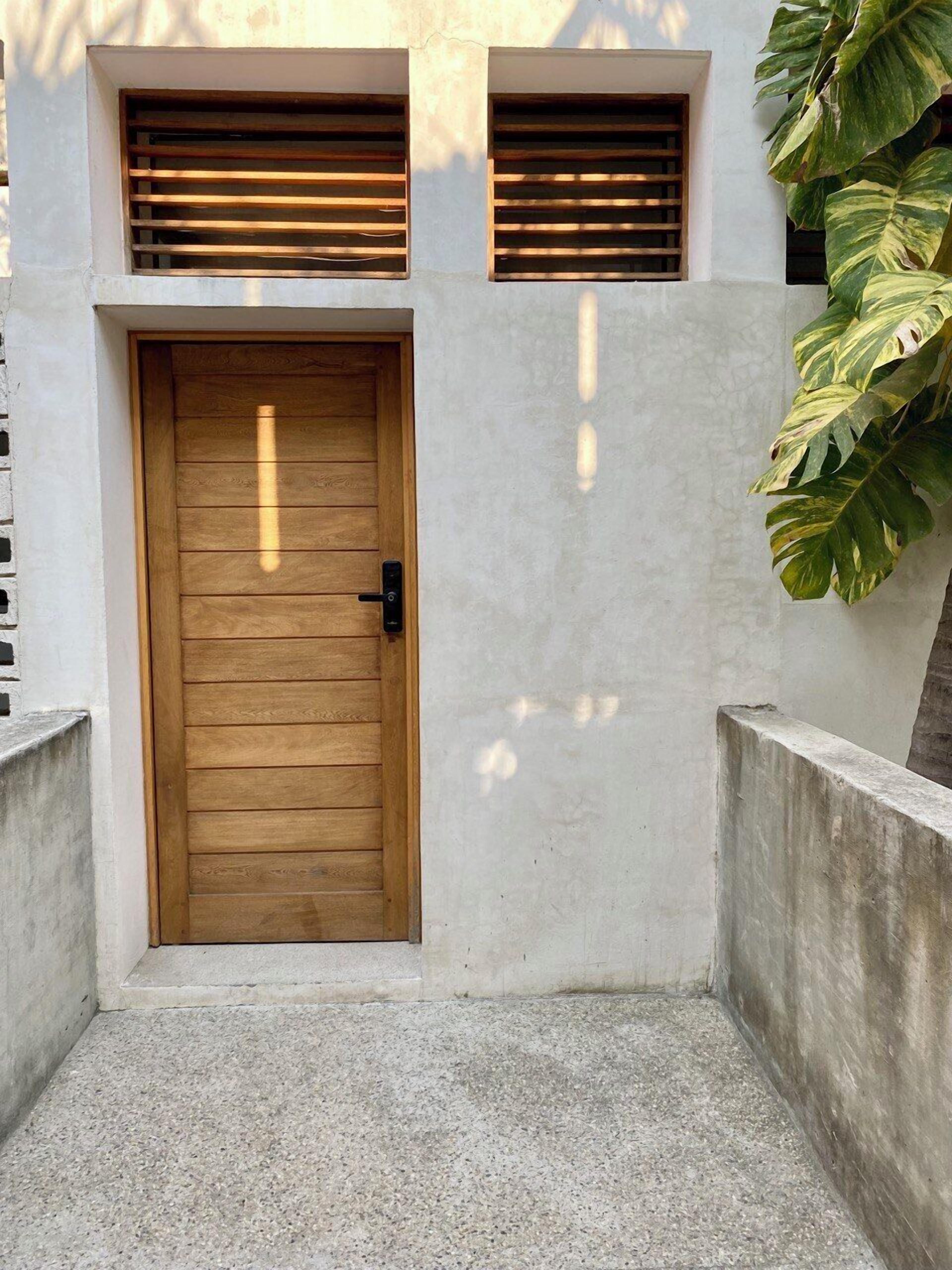 Entrada de la propiedad