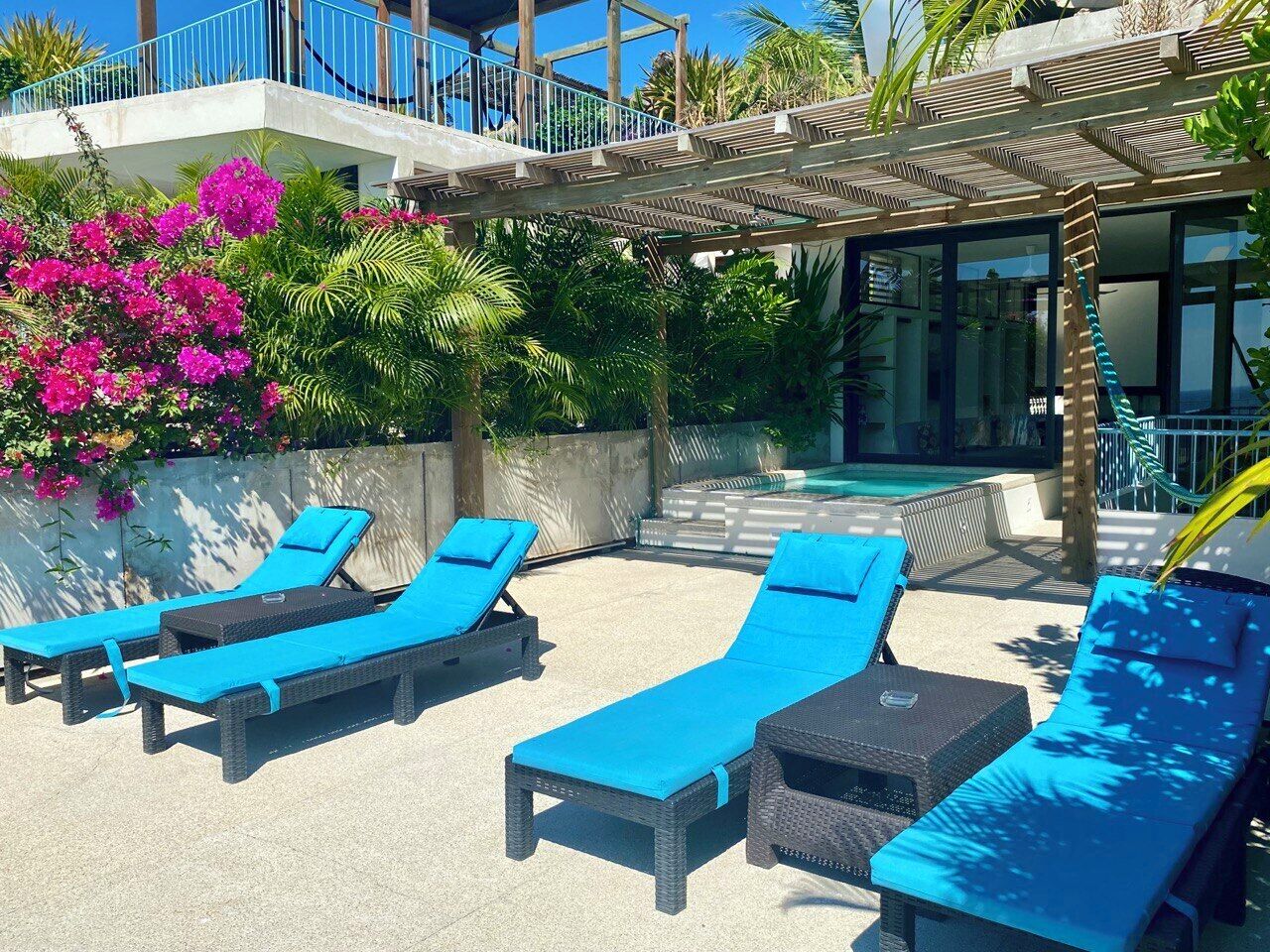 Departamento, vista al océano | Terraza o patio