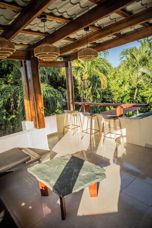Outdoor dining - Casa italia  (Cabarete)