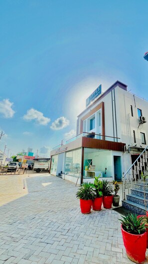 Front of property - Apple Residency (Patan)