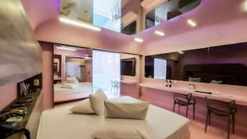 Suíte premium | 1 quarto, quartos à prova de som, Wi-Fi de cortesia