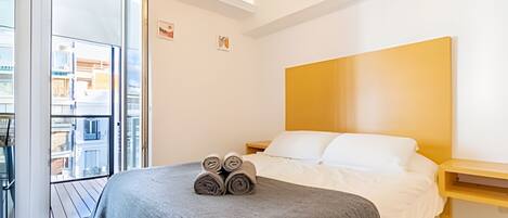 1 dormitori, Internet i roba de llit