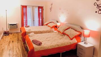 4 chambres, fer et planche Ă repasser, Wi-Fi gratuit, draps fournis