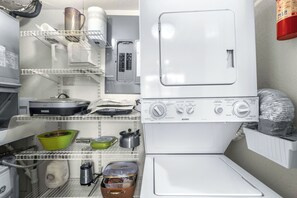 Condo, Multiple Beds, Patio (Sweet Summerhaven) | Private kitchen | Fridge, microwave, oven, stovetop - Sweet Summerhaven (Lake Ozark)