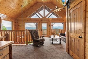 Cabin, Multiple Beds, Hot Tub, Mountain View (Bella Vista) | Living area - Bella Vista (Sevierville)