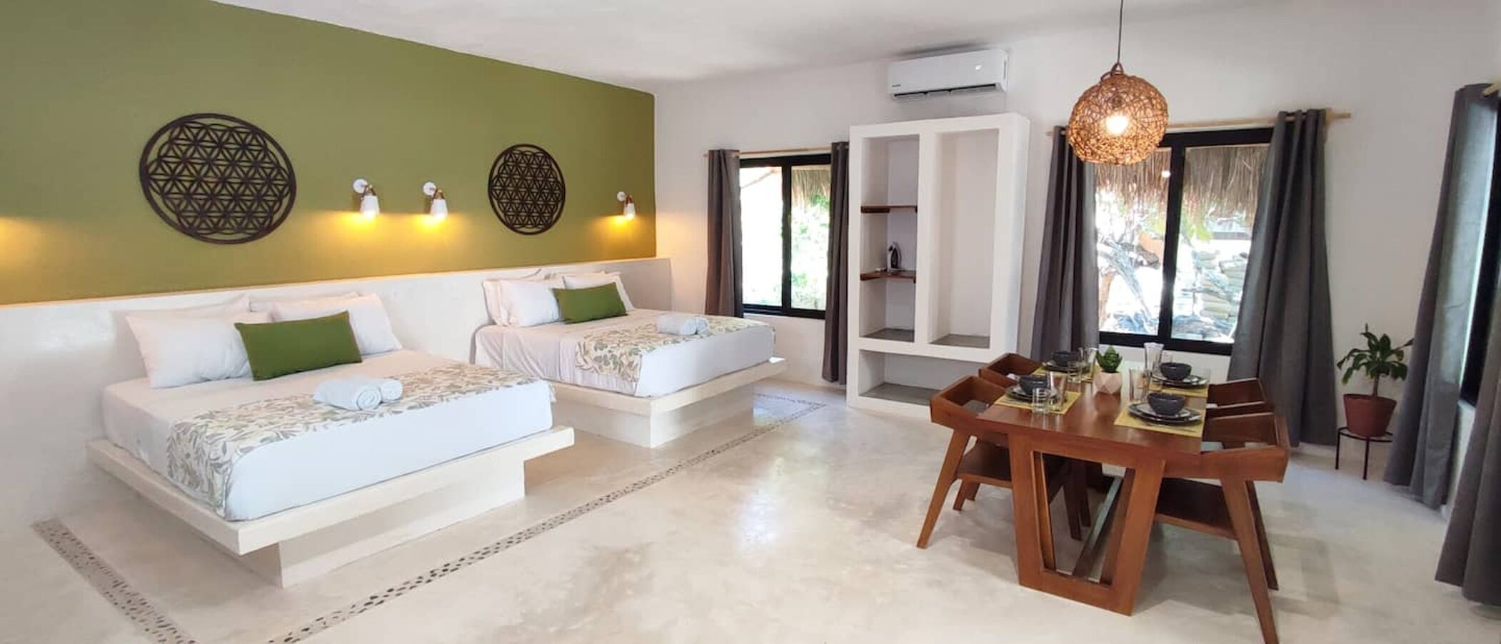 1 makuuhuone, silitysrauta/-lauta, ilmainen Wi-Fi, vuodevaatteet