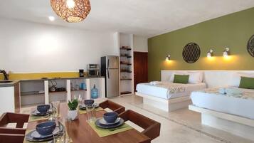 1 Schlafzimmer, Bügeleisen/Bügelbrett, kostenloses WLAN, Bettwäsche