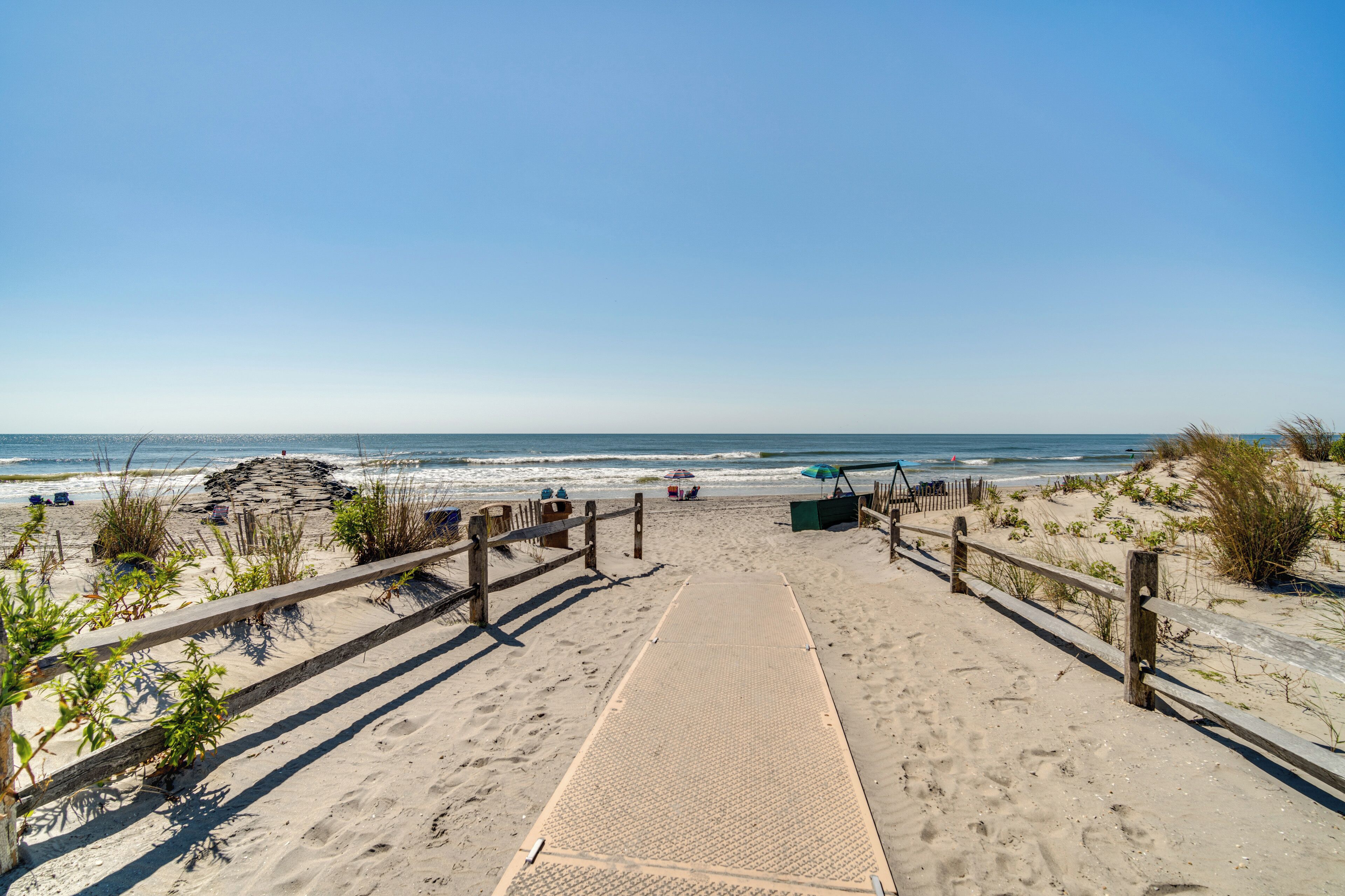 Beach nearby