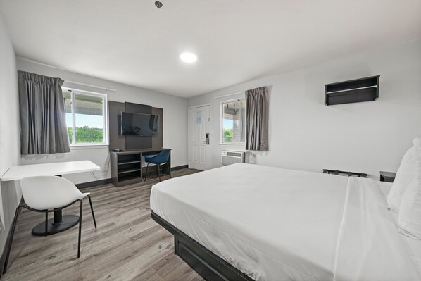 Studio, 1 Queen-Bett, Nichtraucher | Schreibtisch, laptopgeeigneter Arbeitsplatz, kostenloses WLAN