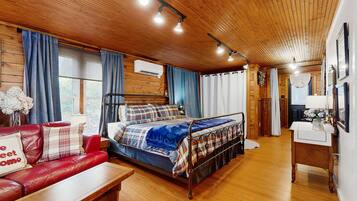 2 dormitorios, tabla de planchar con plancha, Internet y ropa de cama