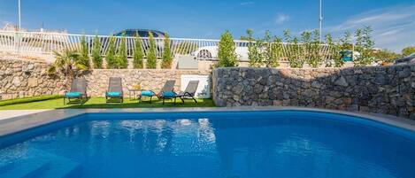 Una piscina climatizada