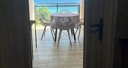 Beautiful full T2 equipped with sada with island view