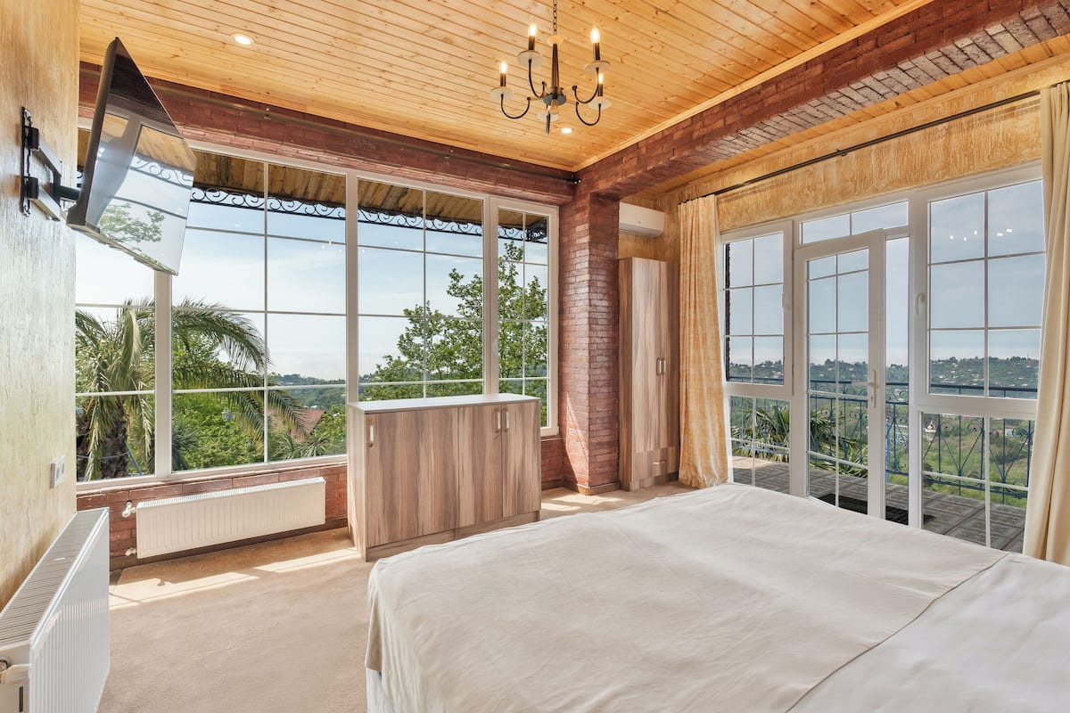 Panoramic Room, Sea View | 1 bedroom, hypo-allergenic bedding, desk, laptop workspace