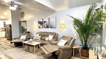 Smart TV, table tennis, books