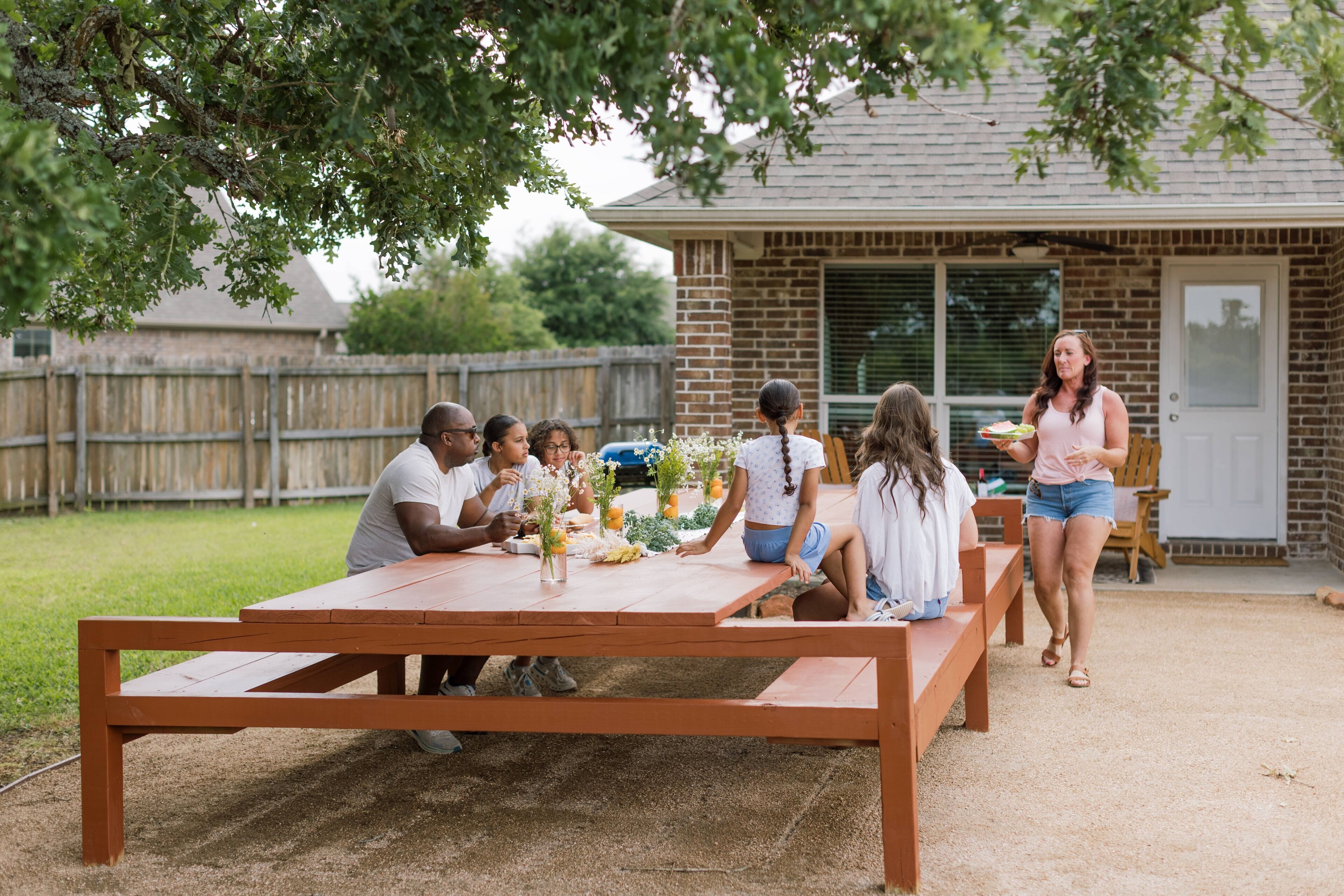 Opções para refeição ao ar livre