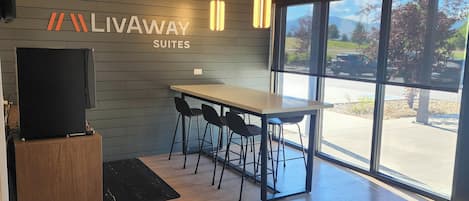 Lobby sitting area