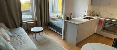 1 chambre, fer et planche à repasser, Wi-Fi, draps fournis