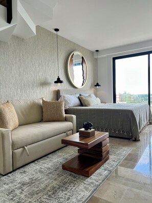 1 bedroom, WiFi, bed sheets - New PH p/3, pool, near the beach+5th Av. (Playa del Carmen)