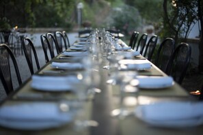 Outdoor banquet area - Villa da Angelo By MMega (Grottammare)