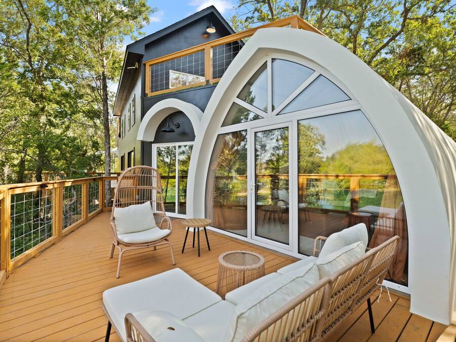 Exclusive Tree House, Lake View | Terrace/patio