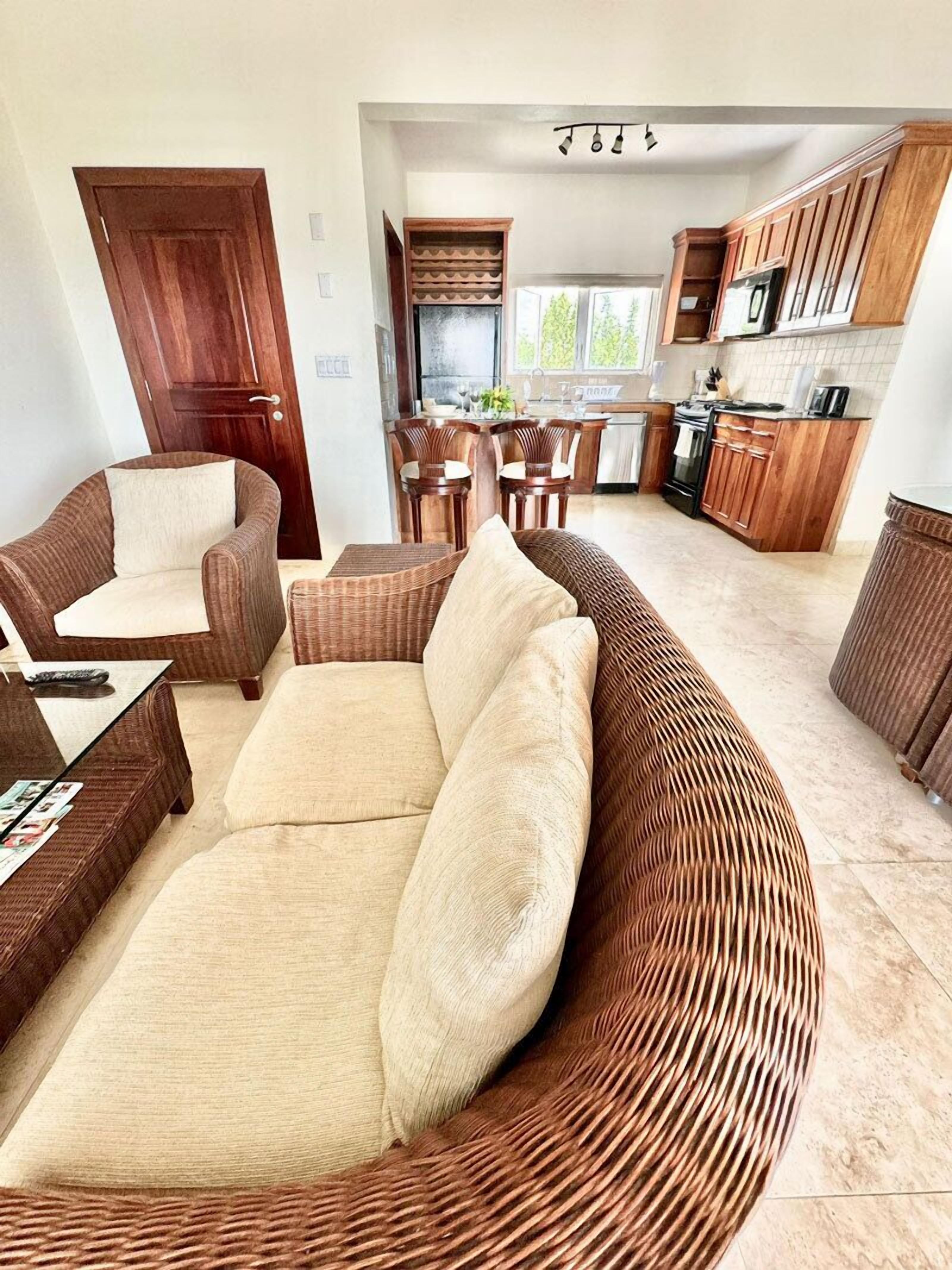 Deluxe Condo | Living area