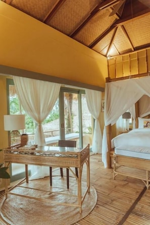 1 slaapkamer, een minibar, gratis wifi, beddengoed