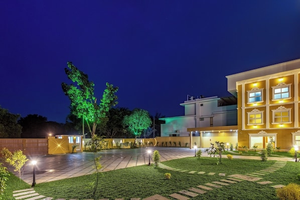 Blick auf den Garten