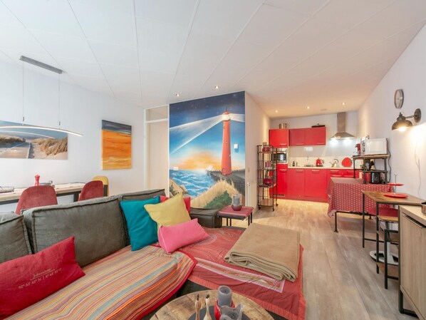 Premium Apartment, 2 Bedrooms | Living room