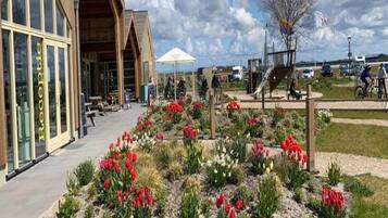 Uitzicht vanuit accommodatie