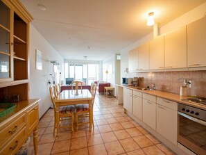 Apartment | Dining - Furnished Holiday Apartment With Large Balcony (Callantsoog)