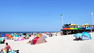 Blick von der Unterkunft