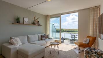 Elite-Apartment, 1 Schlafzimmer | Wohnzimmer