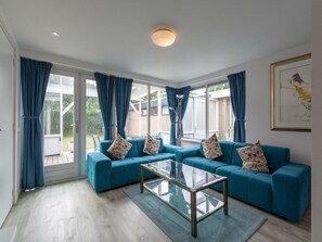 Classic-Bungalow, 3 Schlafzimmer | Wohnzimmer